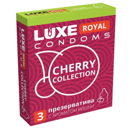 Презервативы LUXE Royal Cherry Collection 3 шт